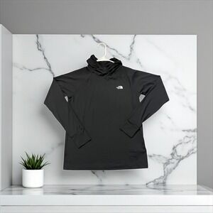The North Face Womens‎ Medium Pullover Hoodie Long Sleeve Activewear Top Size M